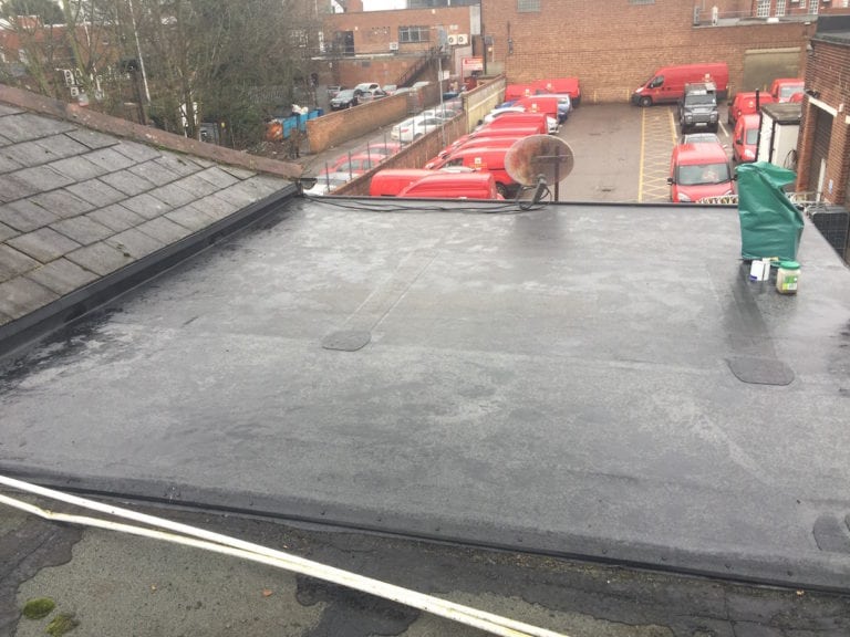 Rubber Roof in Romford Essex