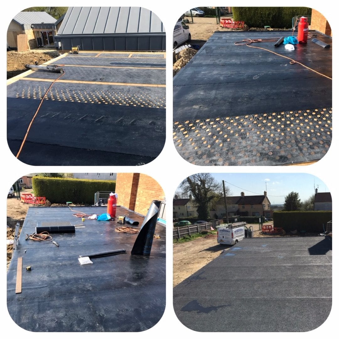 3 layer felt system Mike Horizon Roofing