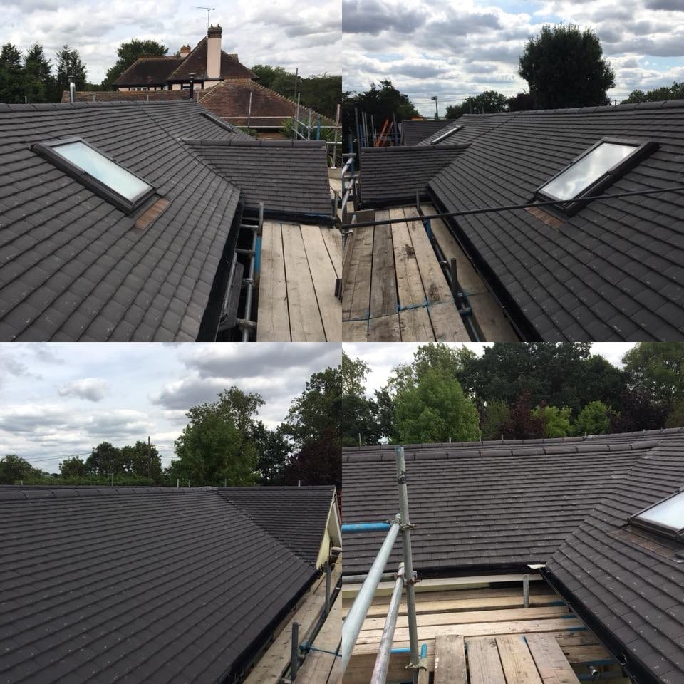 Tiled roof in Warley, Essex Mike Horizon Roofing